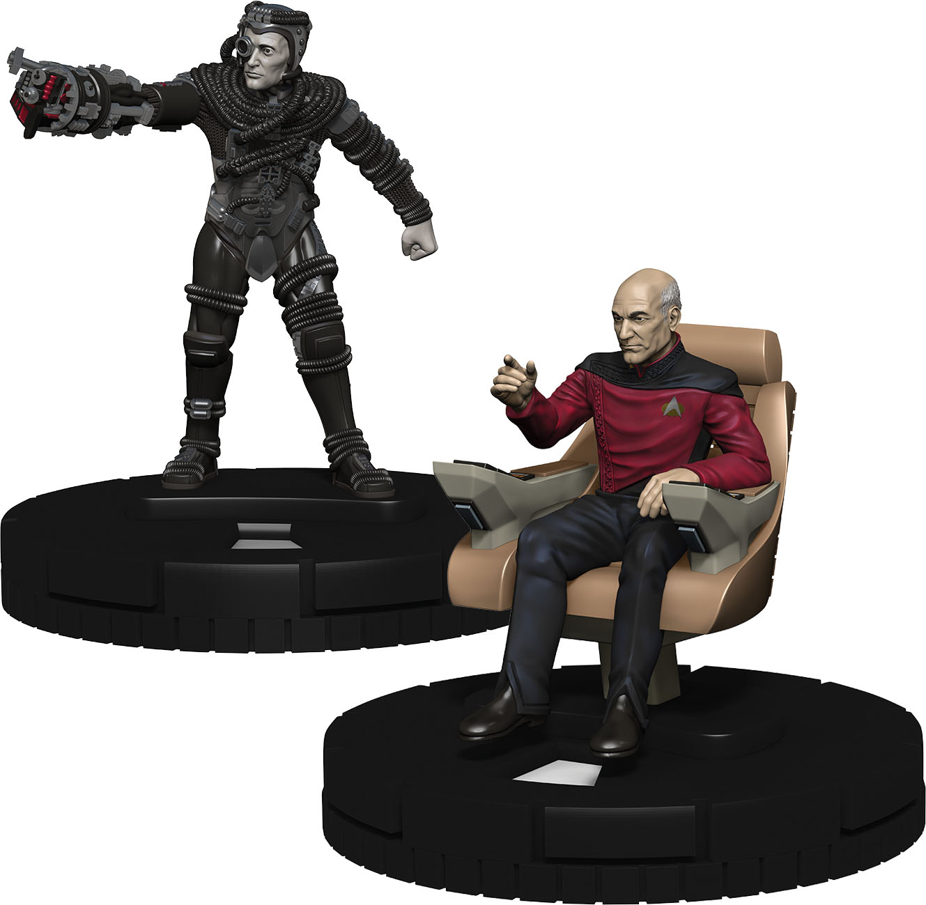 Star Trek HeroClix Away Team: The Next Generation - Resistance is Futile Gravity Feed